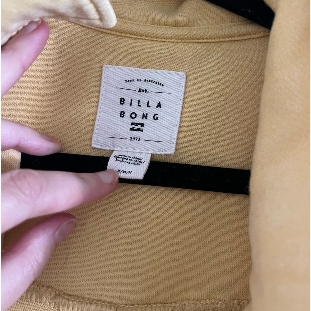 Billabong Anytime Shacket Jacket - Yellow Size Me… - image 6